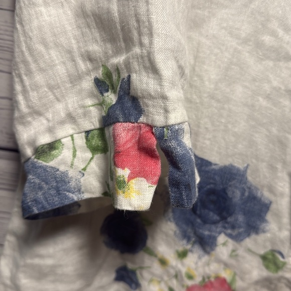 Meo Meli 100%linen buttondown shirt - Picture 5 of 6